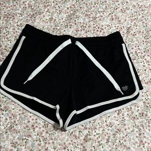 Forever 21 Black Shorts with White Trim